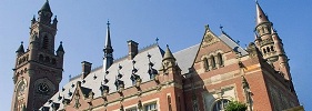 Peace Palace in The Hague, seat of the ICJ