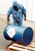 OPCW Agent performing an inspection and verification exercise (Source: OPCW Photo Gallery)