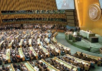 The United Nations General Assembly, New York. 