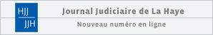 New issue Hague Justice Journal online